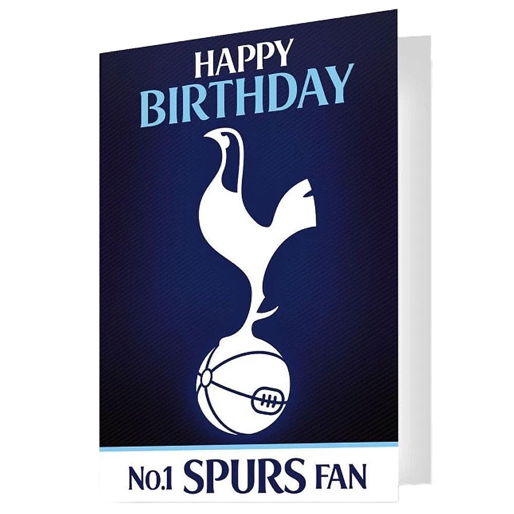 Tottenham Hotspur FC 3D & Lenticular Birthday Card