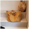 Autumn/Winter 2025 Leopard Print Canvas Tote - Large Capacity Mommy & Shopping Shoulder Bag