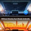 Upgraded Car Windshield with Drawstring Sunshade with Drawstring Sunshade, Foldable Car Sunshade with Six Sizes To Choose From