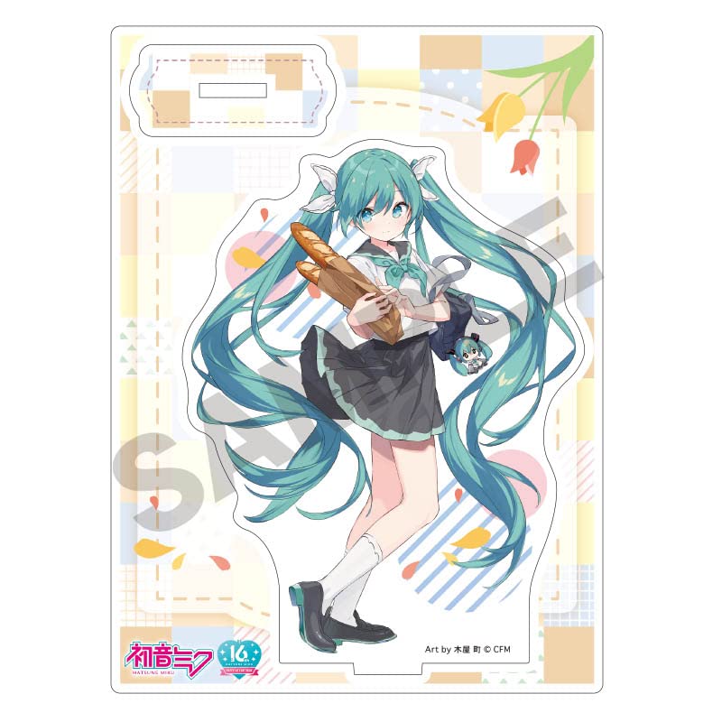 

CRUX Hatsune Miku Pan no Machi Acrylic Stand H145 x W107mm 116317