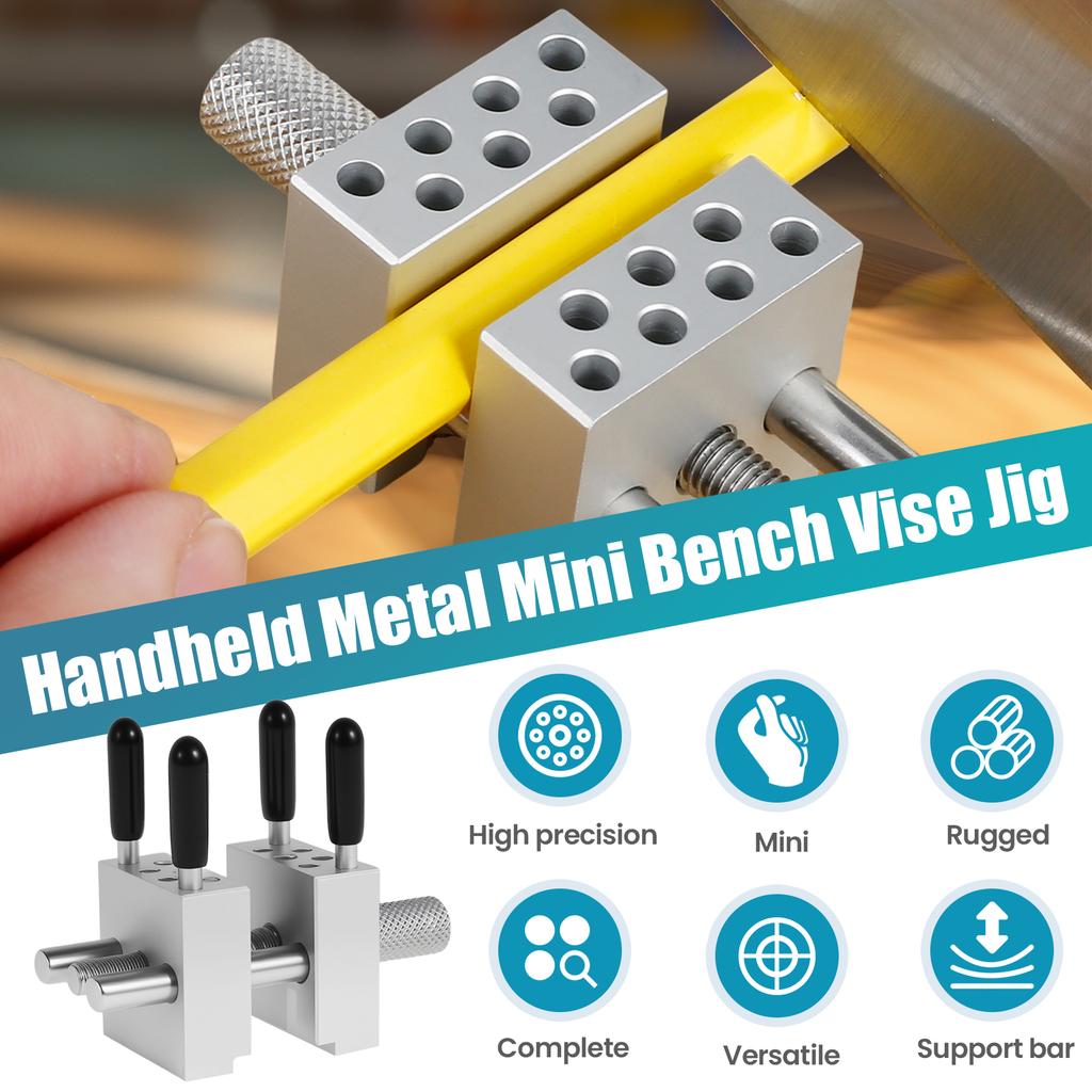Vise Fixture Metal Jewelry Watches Handheld Vise Multipurpose Adjustable Width Table Bench Vise Adjustable High Precision Vise