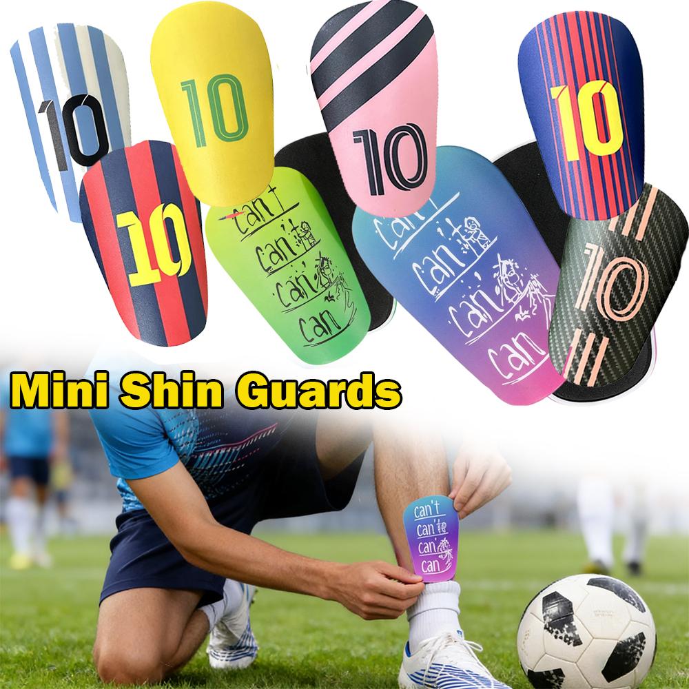 Mini Shin Pads Soccer Thick Anti Crash Leg Protector Lightweight Wrap Breathable Professional Shin Guard for Men Kids Boys Girls 1