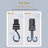 Universal No-Punch Multifunctional Hook for Electric Cars & Strollers