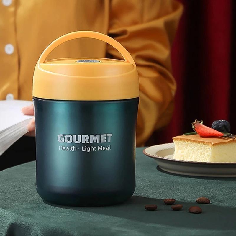 Buy 500ML Portable Stainless Steel Food Thermos Containers Leakproof