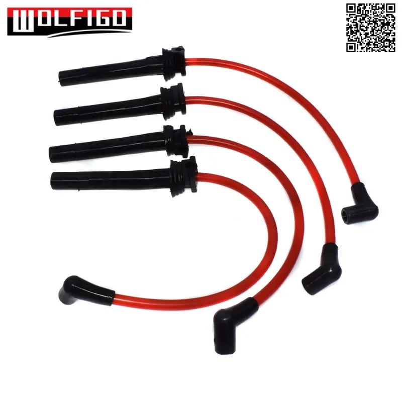 10MM For Mini Cooper R50 R53 R52 2002-2008 Ignition Spark Plug Wire Set 12127513032,12127513033,12127513034,12127513035