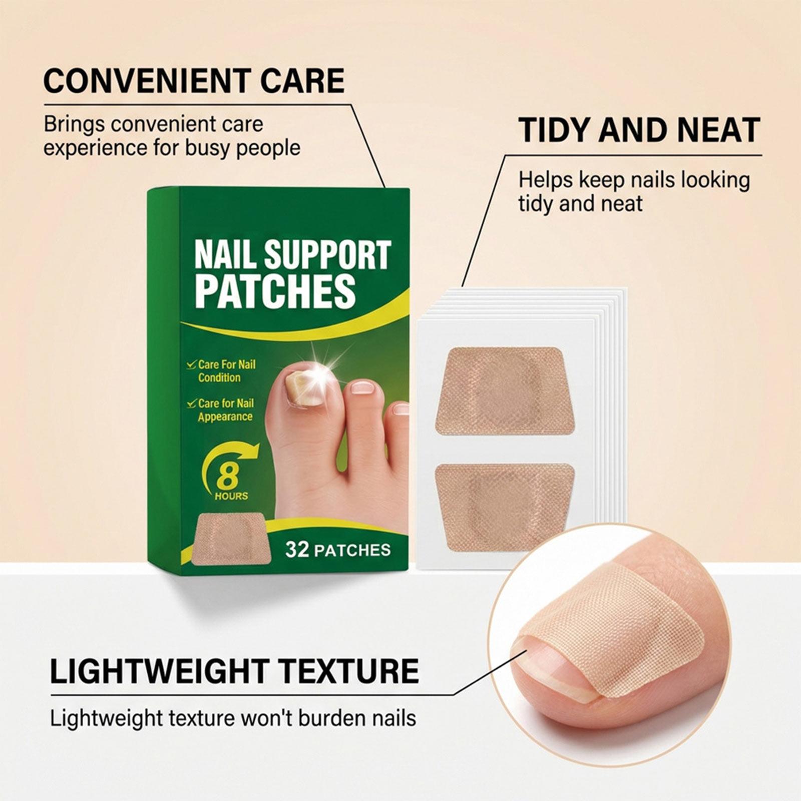 

Nail care patches are comfortable and breathable, suitable for daily use and convenient maintenance of nails One Size