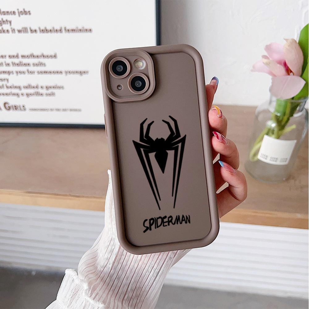 Hot-selling Spiderman Mobile Phone Case Apple 11 Protective Case iPhone14Pro Anti-drop Men's Mobile Phone Case