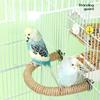 Bird Perch Parrot Toy Bird Cage Supply Bird Standing Rope Bird Cage Accessories Parrot Standing Rope Hanging Bird SwingRope