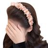 NEW High Cranium Satin Wave Headband U-Shaped Fashion Retro Hairband Non-Slip Women Hair Hoop Hair Band Accessoories Daily Use