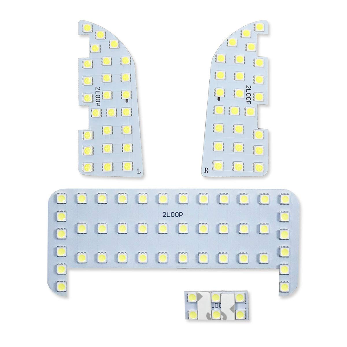 

2LOOP SMD Corolla Corolla Touring 210 series LED room lamp pure white light 3-chip 4-piece -