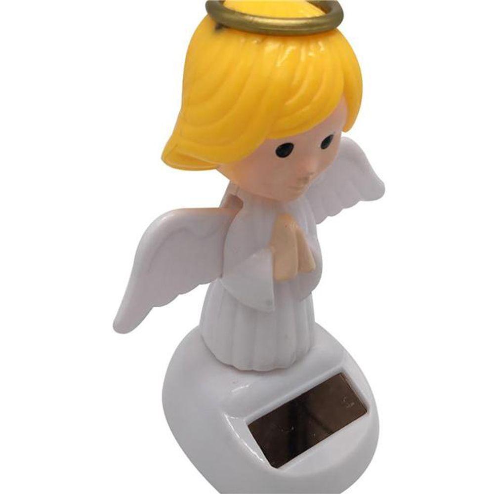 Friendly Solar Powered Shaking Head Dolls Dancing Flip Dolls Solar Swinging Angel Bobble Head Doll