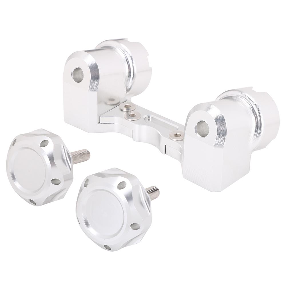 Motorcycle Handlebar Handle Bar Clamp with Screw Knob Bolt For Honda Monkey Z50 Z50R CT70 Mini Trail Bike JFG