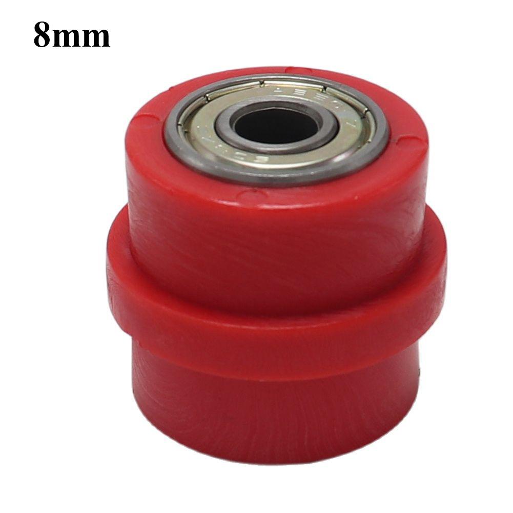 M8 Drive Chain Roller Pulley Wheel Slider Tensioner Wheel Guide For Street Pit Pro Dirt Bike Enduro Motorcycle Motocross CRF 8mm