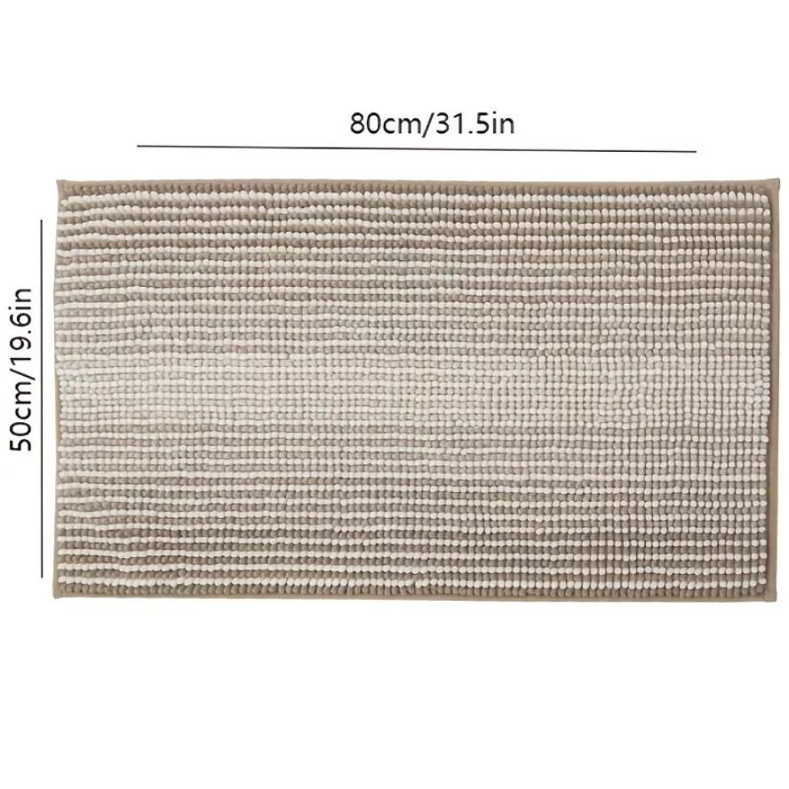Bathroom Carpet and Mat Set, Thick Absorbent Schneider Non-slip, Soft and Fluffy Mat, Machine Washable