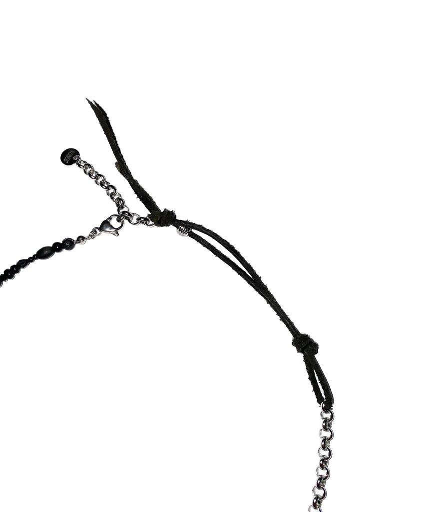 Runds 360 Karen Silver Black Mix Necklace