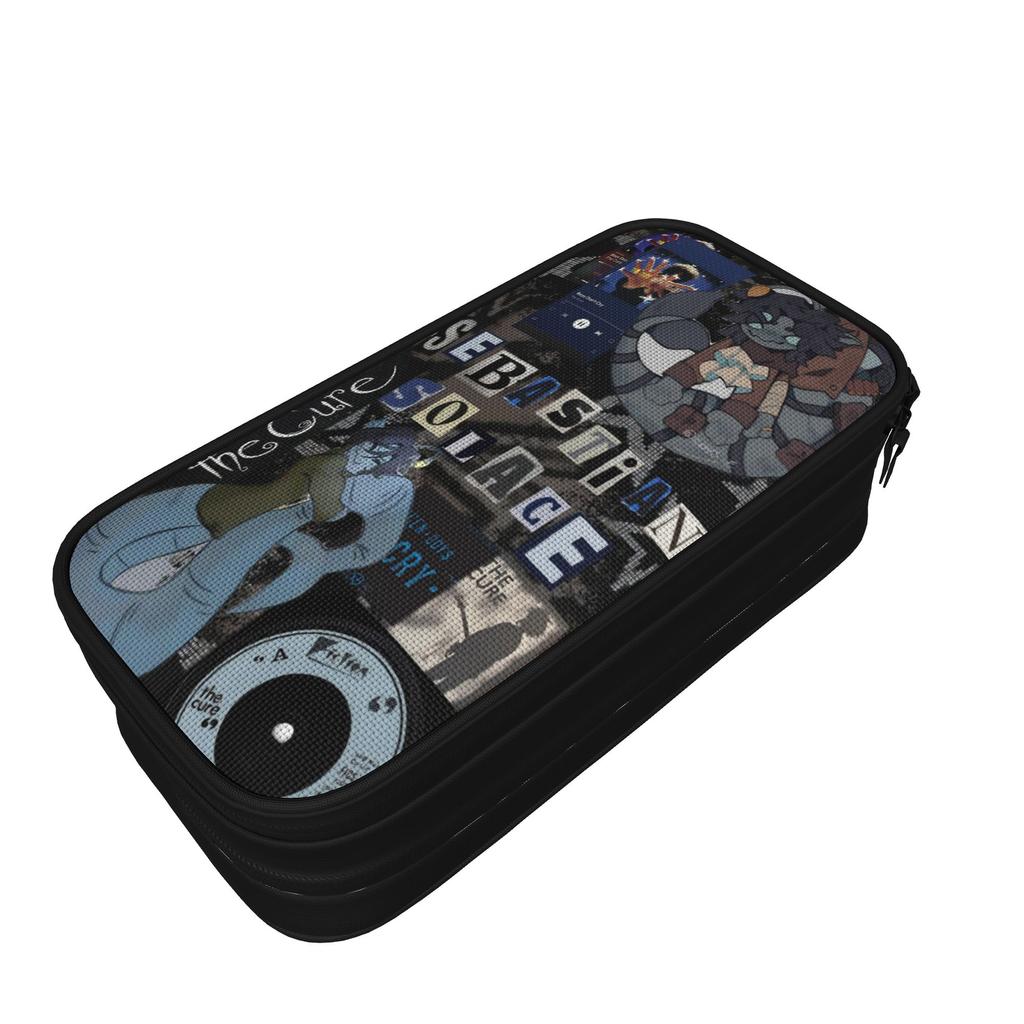 Sebastian Solace Pencil Case Fun   Pen Bag Girl Boy Big Capacity Students School Gifts Pencilcases