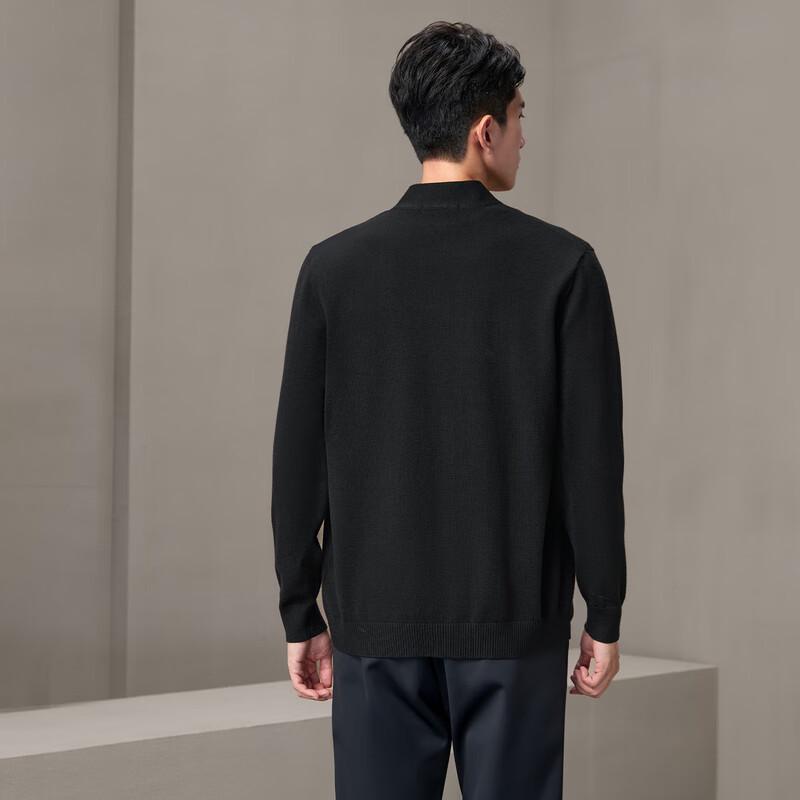 HLA Men's Classic Light Business Knitted Cardigan