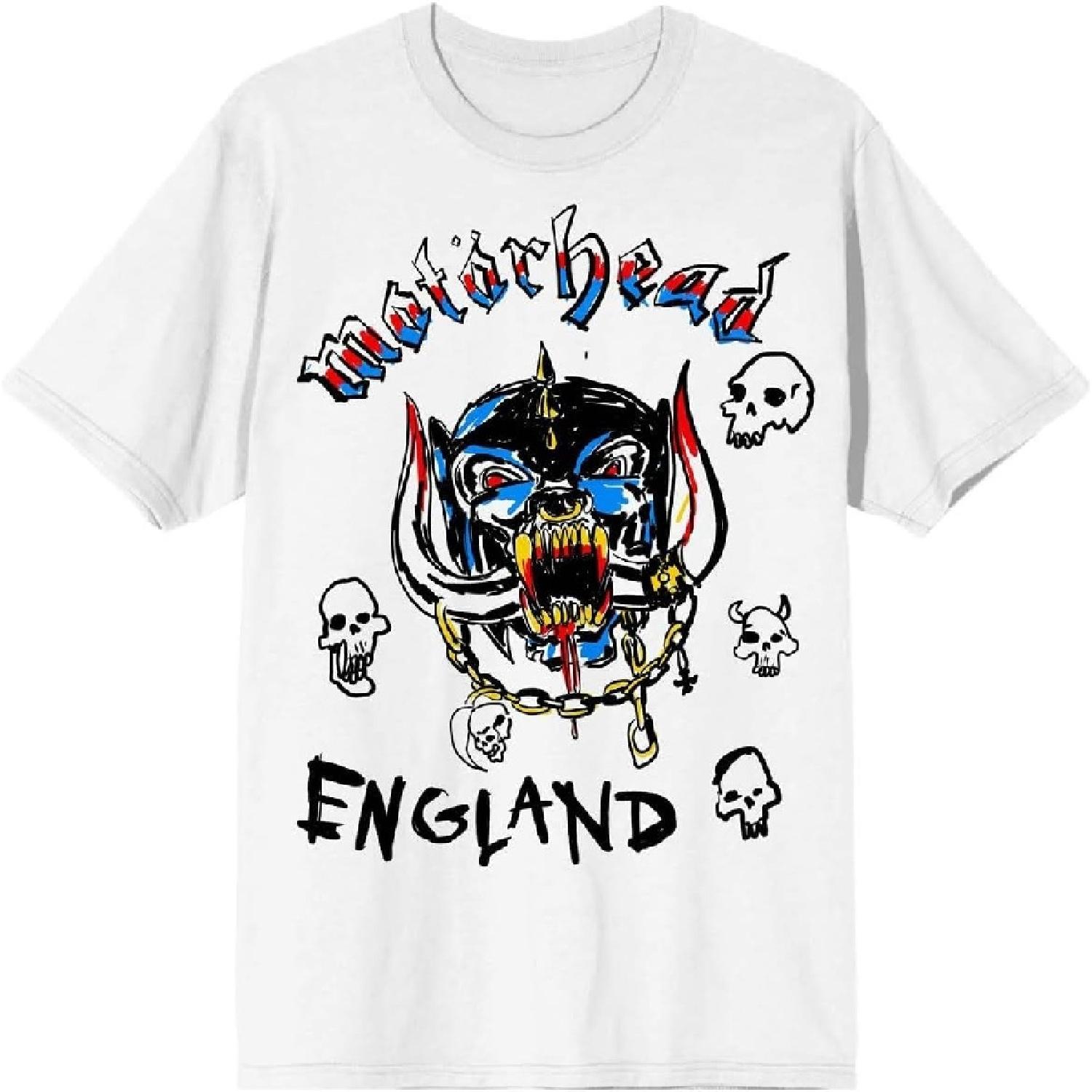

Motorhead Doodle T-Shirt XXXXXL білий