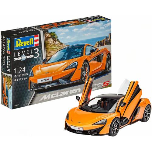 

Revell 1/24 scale McLaren 570S plastic model kit 07051