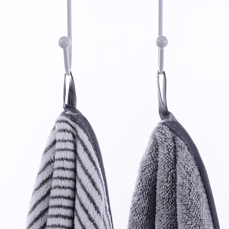 Towel, bath towel, bamboo charcoal fiber, coral velvet, household soft and absorbent dry hair towel, face towel, sports towel