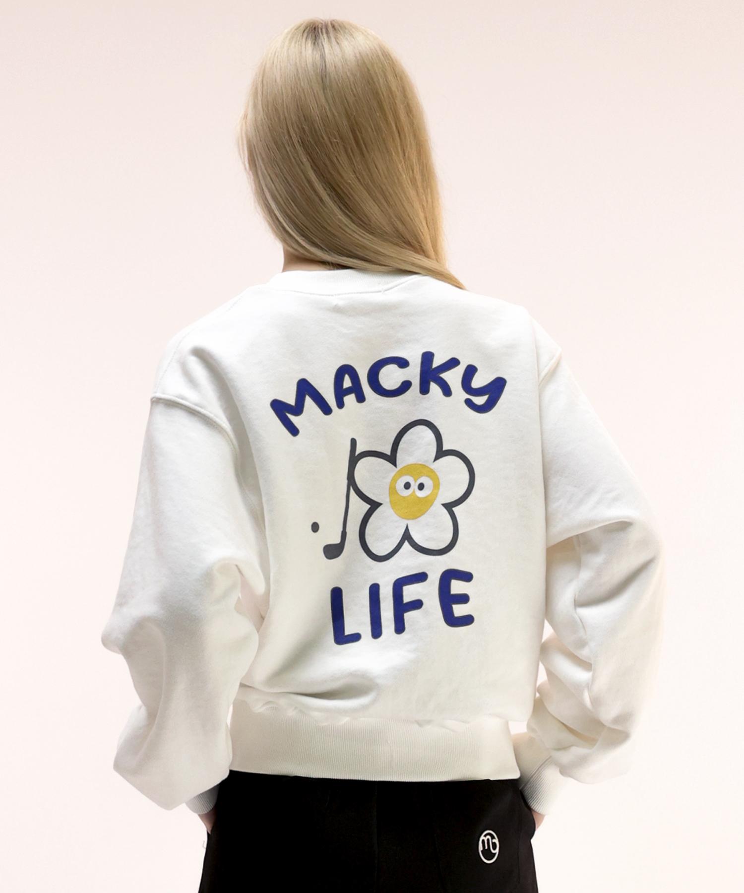 Толстовка Mackie Life Белая Free