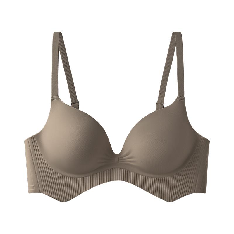 New Underwear Women's Small Breasts Gather and Show Large Bras, Close Secondary Breasts, Anti-sagging and Seamless Women's Steel-rimmed Bras