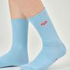 MONTH IN MONTH OUT Mmt Colored Crew Socks _ SKY