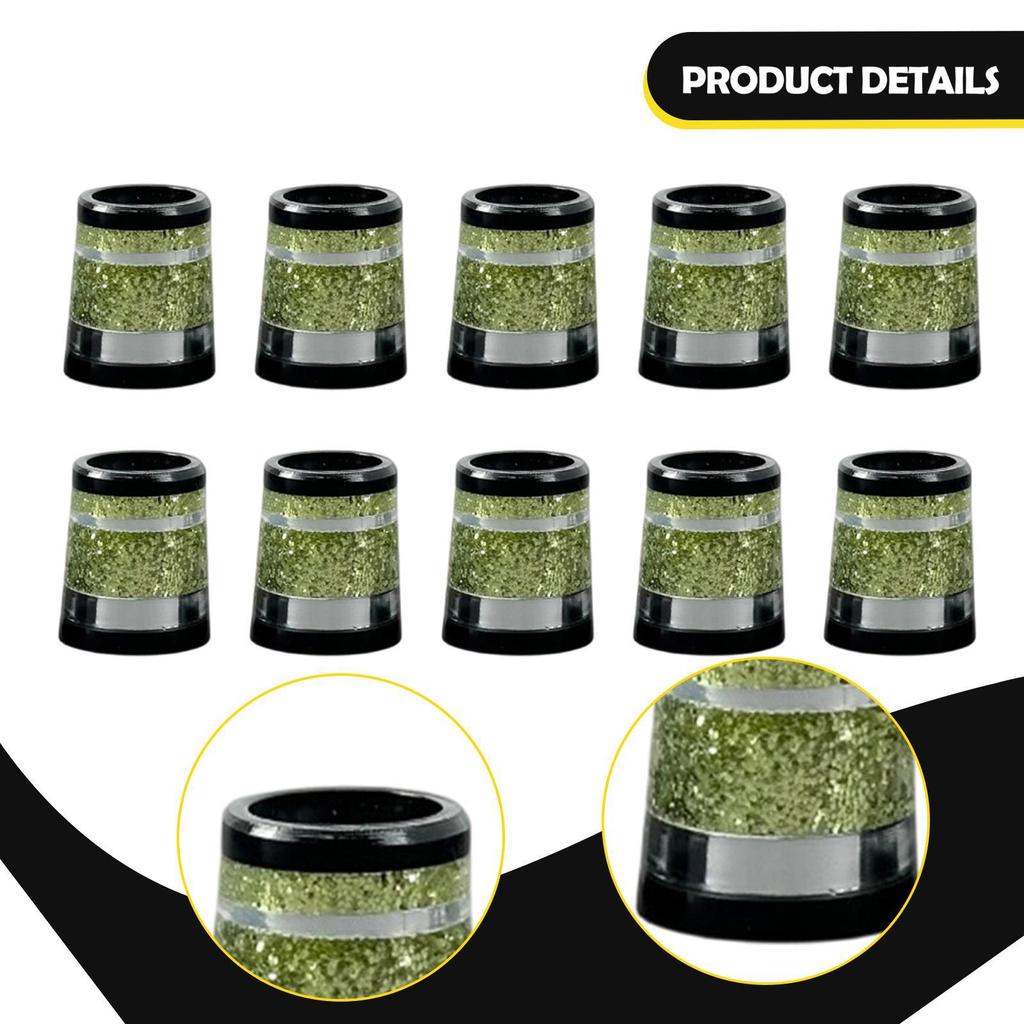 Golf Iron Ferrules Rubber Sleeve Adapters Golf Club Shaft End Caps Replacement Ferrule Protectors for Golf Equipment