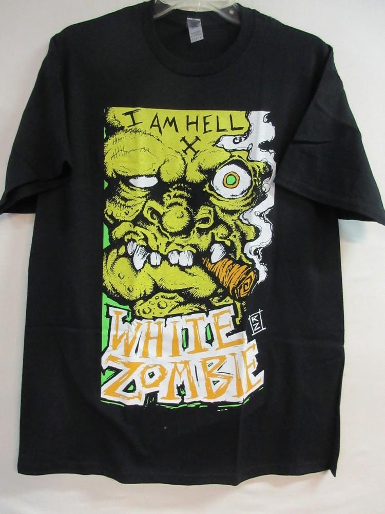 

WHITE ZOMBIE OFFICIAL MERCH I AM HELL BAND CONCERT MUSIC LARGE Unisex T-Shirt XL