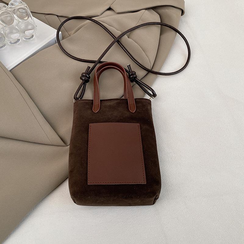 Mobile Phone Bag, Small Satchel, Female Leopard Print Bucket Bag, Mini Messenger Bag, Hand Carry Small Bag.