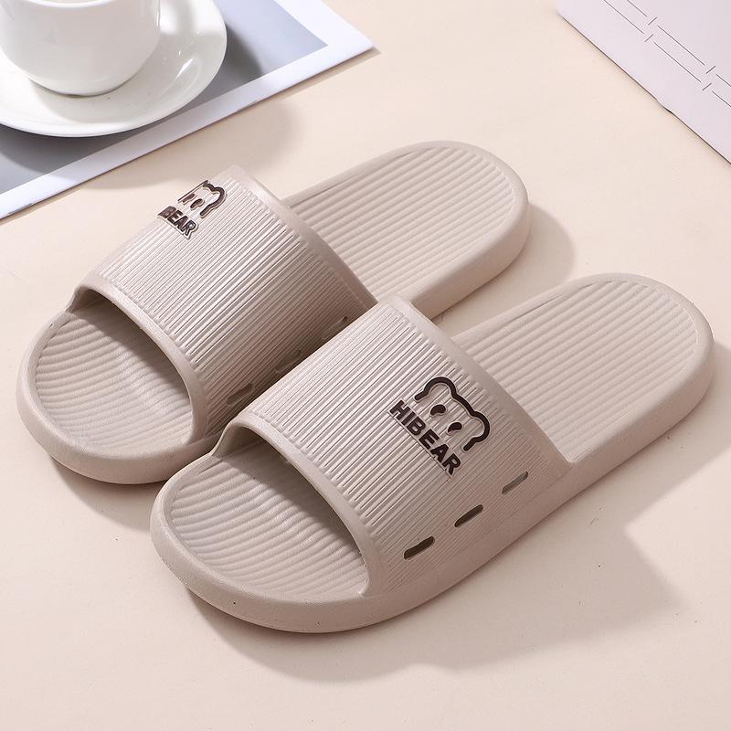 Women's Non-slip Rubber Sole Summer Slippers for Indoor Bathroom Use