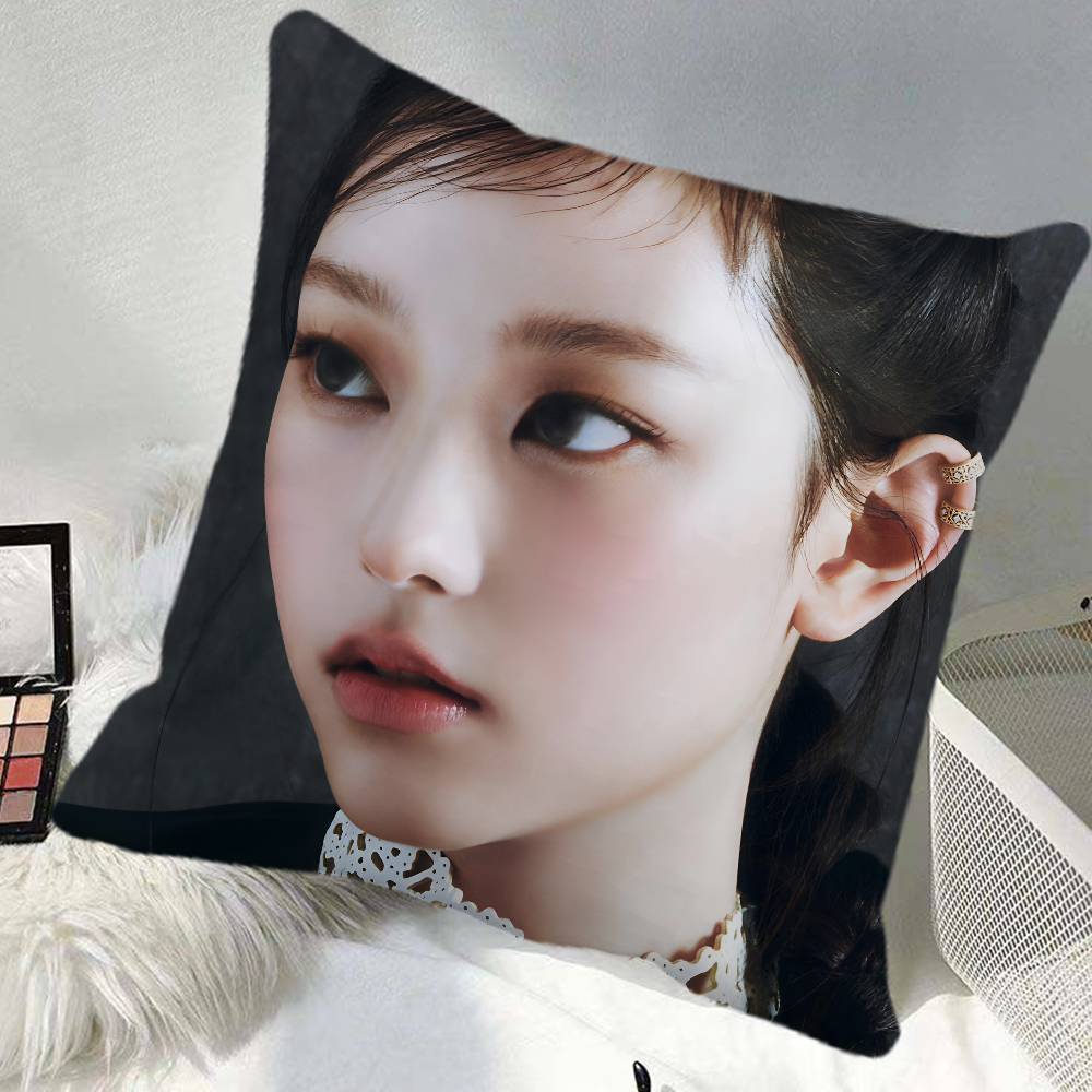 Haerin Kang Pillow Case Square Pillow Bedroom Sofa Leisure Comfort Cushion Car Home Decoration