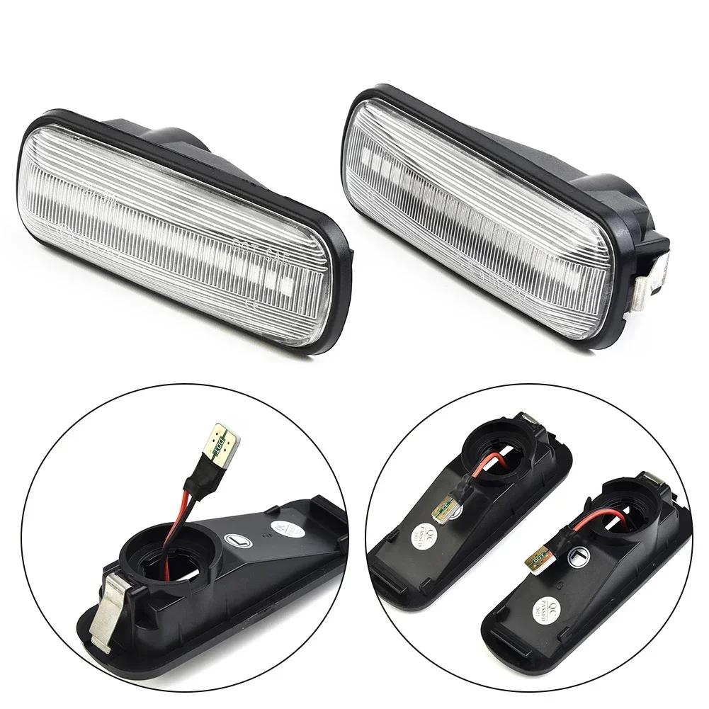 2pcs Accessories Side Marker Lamp For 96-01 Honda Civic EK EJ CR-V RD IP67 Waterproof Amber LED Front Fender Side Marker Light
