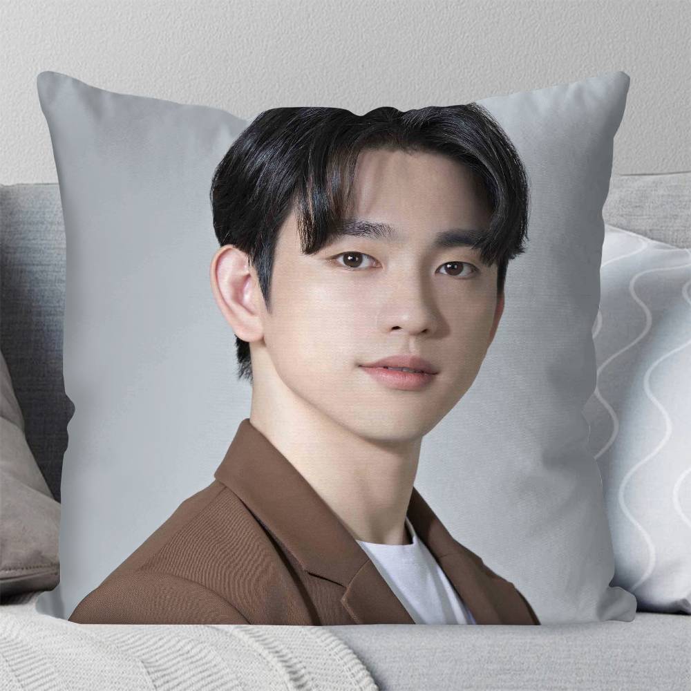 Korean Celebrity PPark Jinyoung Pillow Case Fashion Square Pillowcase Bedroom Sofa Room Ins Decoration Leisure