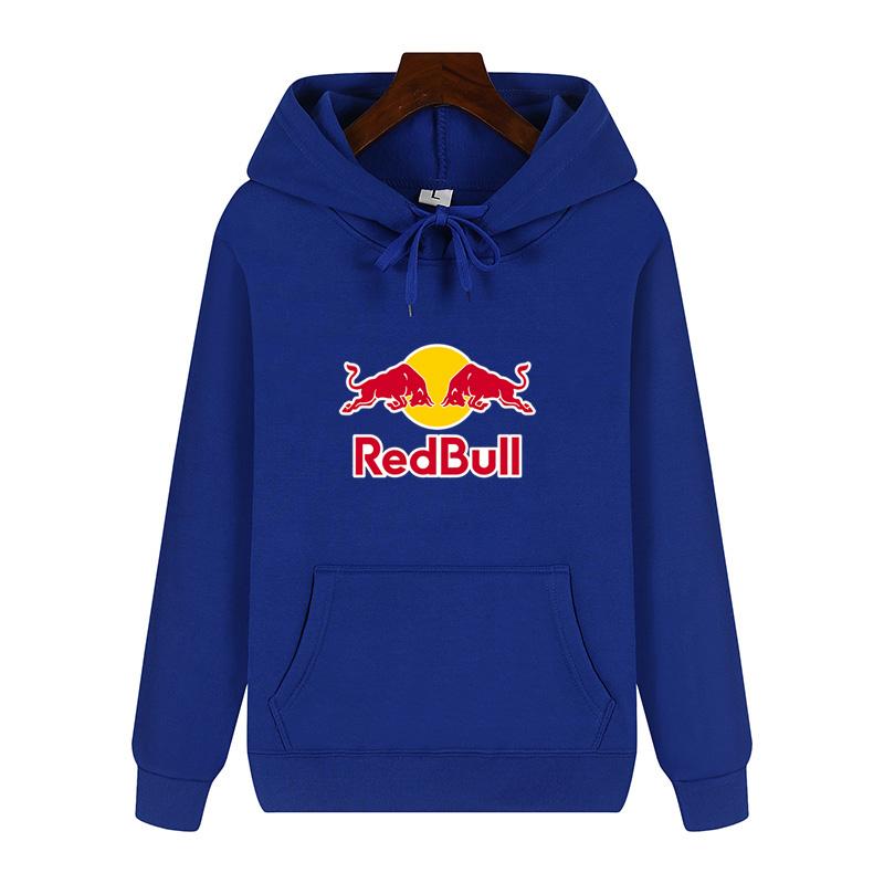 Men Women Long Sleeve Red Bull Printing Hoodies Sweatshirt Mens Casual Hoody Fashion Hip Hop Streetwear Pullover Sudaderas