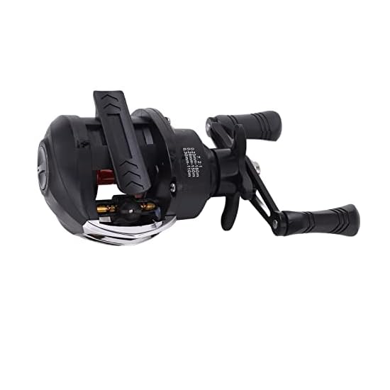 Zerodis Baitcasting Reel, Right-Handed Baitcasting Reel, Fishing Reel, Gear Ratio 7.2:1, Suitable Fo