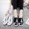 Summer New Canvas Student Flat Comfortable White Shoes Women Basic Casual Shoes Slip-on Canvas Walking Shoes Female 789