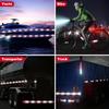 Reflective Safety Tape DOT-C2 Waterproof Adhesive Conspicuity Tape for Trailer, Outdoor, Cars, Trucks