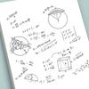 High Quality Blank/Partition Design Draft Book Students Use Tearable Notepad Scratch Paper Gift