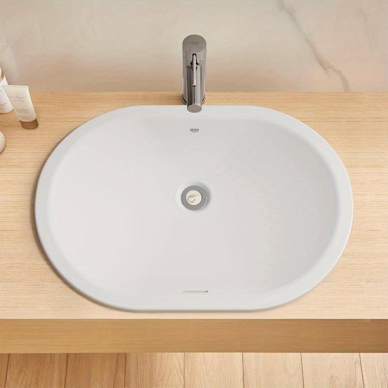 1pc Rubber Bathtub Stoppers Drain Plug with Stainless Steel Beaded Chain,Plug Fit for 1.5" To 2" Kitchen Sink, Bathroom