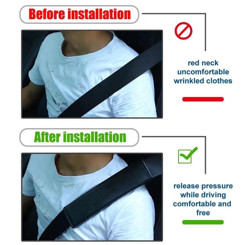 Car Seat Belt Shoulder Cover Pad Decompression Comfort For Mercedes benz E GLK CLS A W204 W213 W221 ML ABR Apple Tree Accessorie PJ0