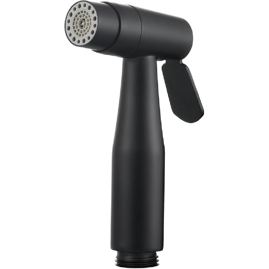 Головка распылителя для биде из матового золота, двухрежимный распылитель для унитаза Biveah, сменная головка распылителя для кухни из нержавеющей стали, KXS011BG чёрный