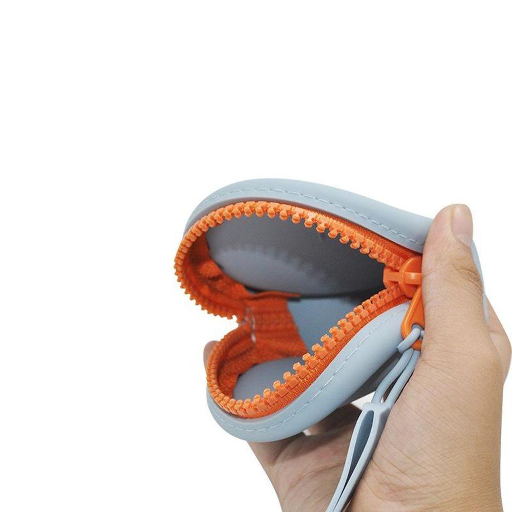 Box Women Headset Bag Earphone Storage Bag Mini Wallet Headphone Case Silicone Coin Purse Money Bag