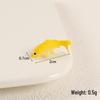 Miniatur-PVC-Koi-Goldfisch-Ornament für Spielhäuser & Dioramen