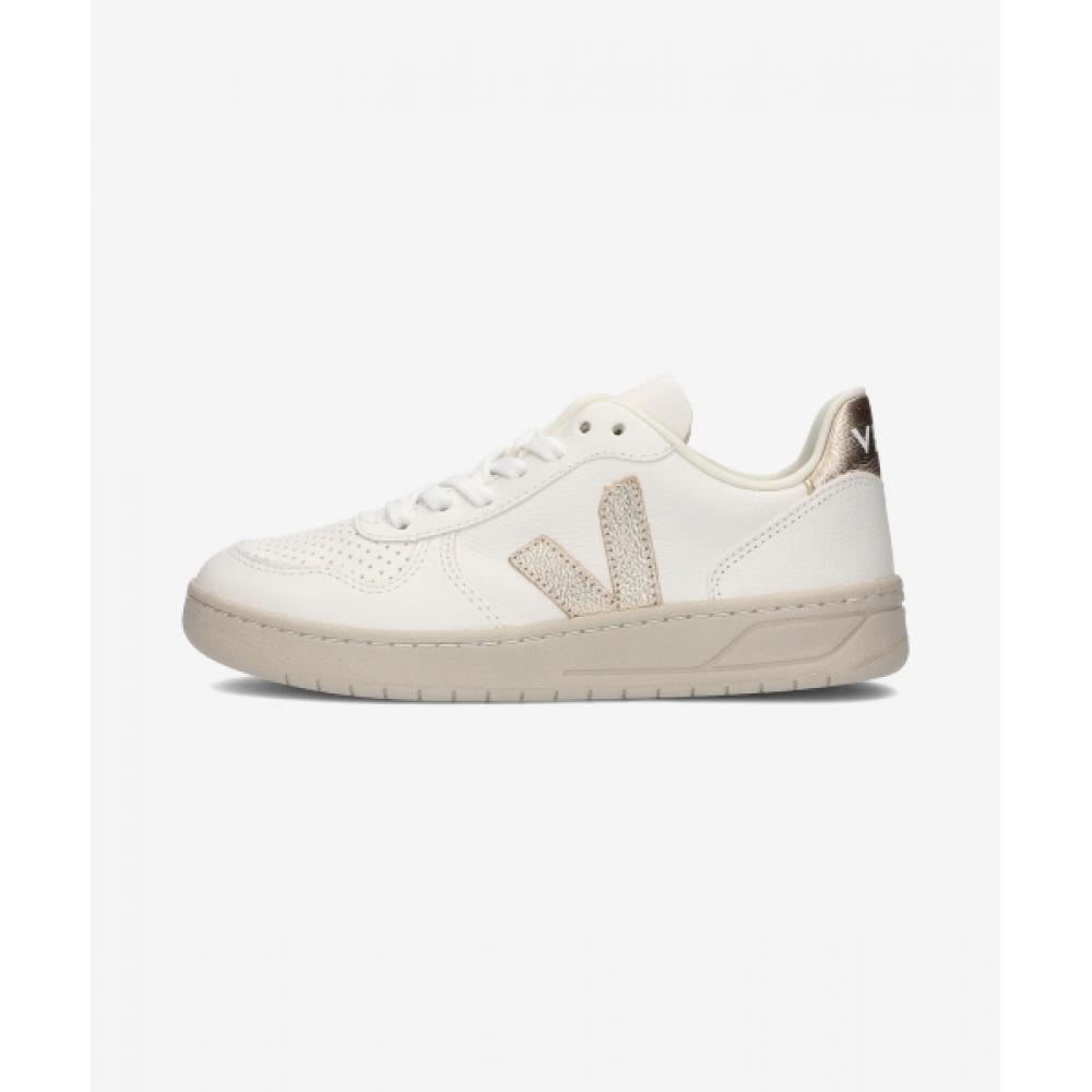 

Кроссовки Veja Public V10 из кожи, белые, платиновые, Vx0502935 39