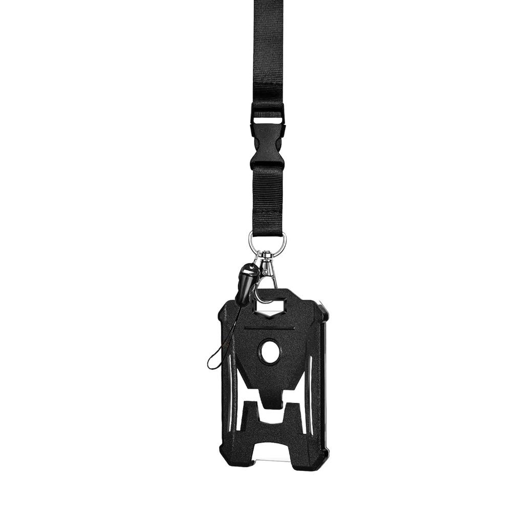 Black Color Badge Holder Heavy Duty Badge Keychain New Carabiner Badge Holder  Carabiner Style E