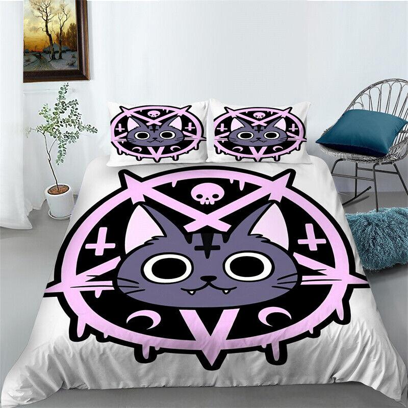 Cartoon Pattern Bedding Quilt/Duvet/Doona Cover Set Pillowcase