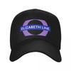New Elizabeth Line with crown Classic Baseball Cap Unisexs big size hat sun hat Wild Ball Hat F Boy Womens