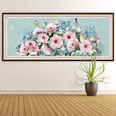 5D DIY Diamant Malerei Blume Landschaft voller Runde Bohrer Stickerei Landschaft Mosaik Bild von Strass Home Dekoration