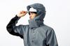[Document] Rain Suit with Helmet Compatible Hood, Breathable and Waterproof, Charcoal G, Medium